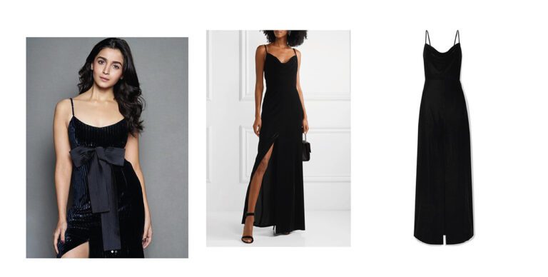 15 looks de inspiración para el vestuario de una sesión de fotos de moda 9 Looks sesión de fotos moda terciopelo negro