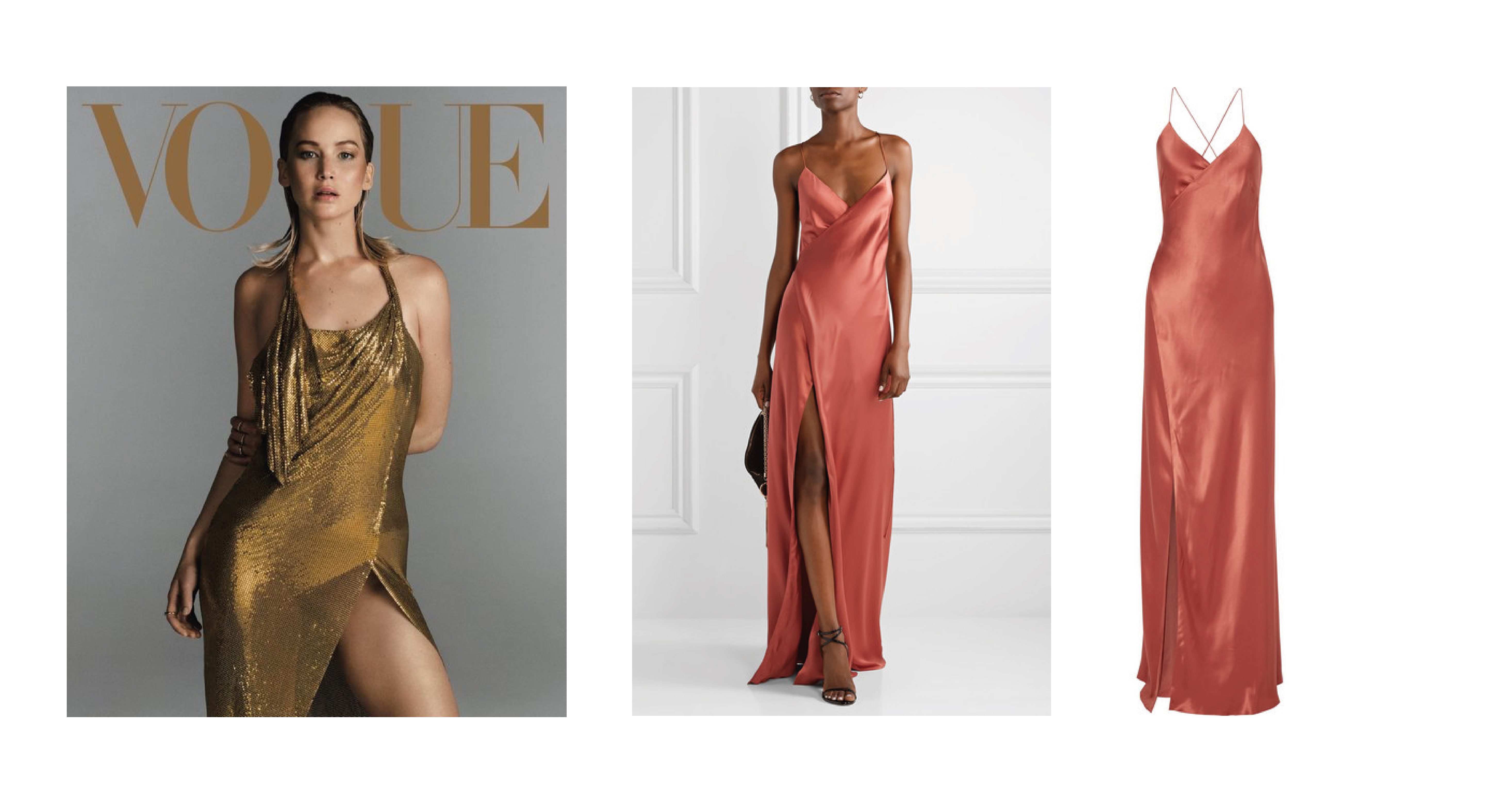 15 looks de inspiración para el vestuario de una sesión de fotos de moda 11 Looks sesión de fotos moda satinado