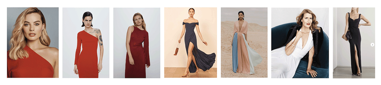 ¿Qué me pongo en una sesión de fotos glamour? - parte II 1 Vestuario sesión glamour por color