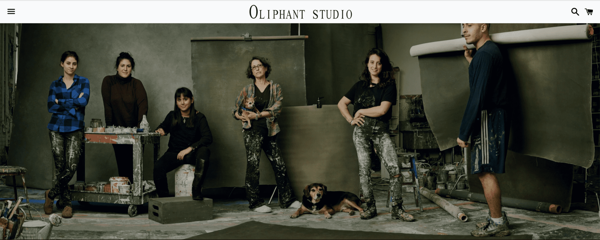 Oliphant Studios fondos fotográficos pintados