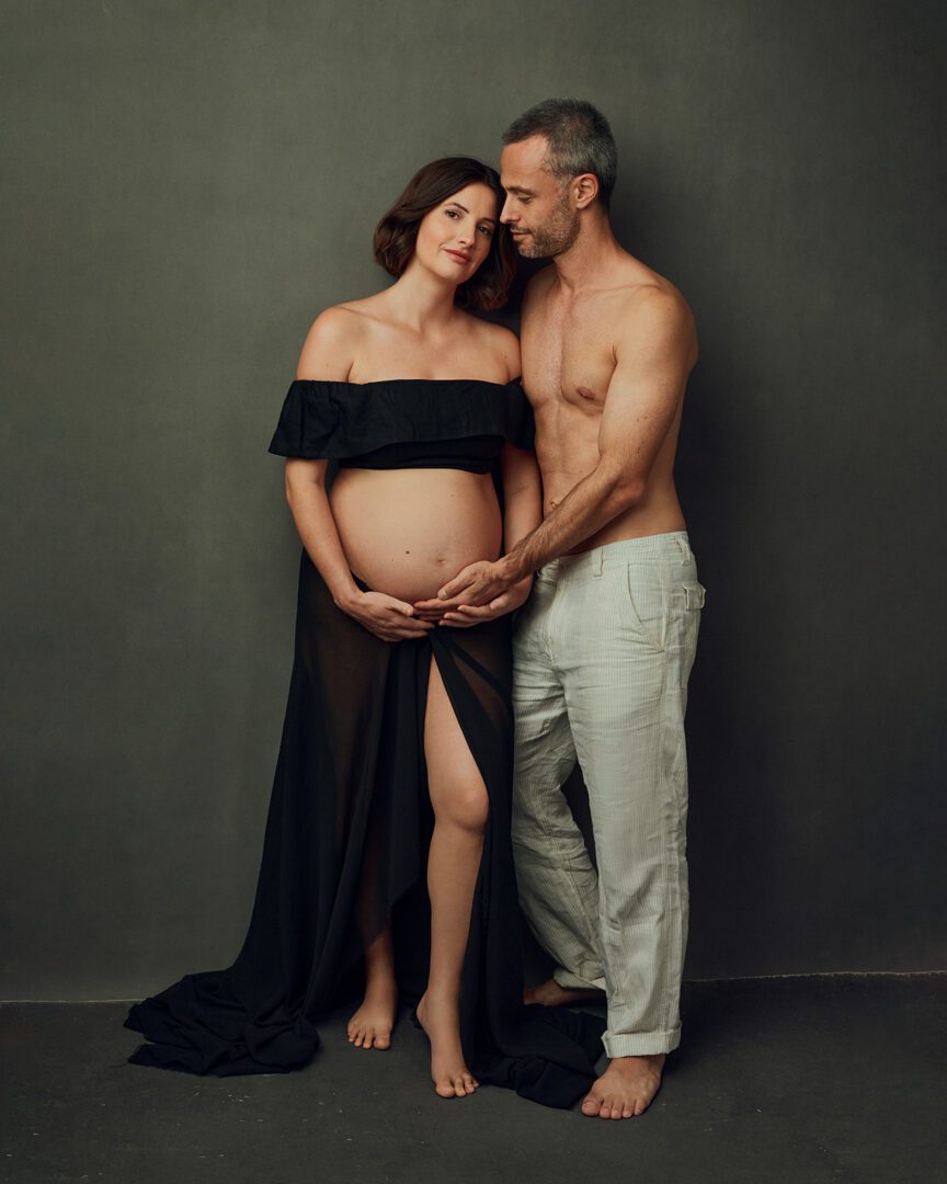 sesion de fotos maternity en pareja en madrid
