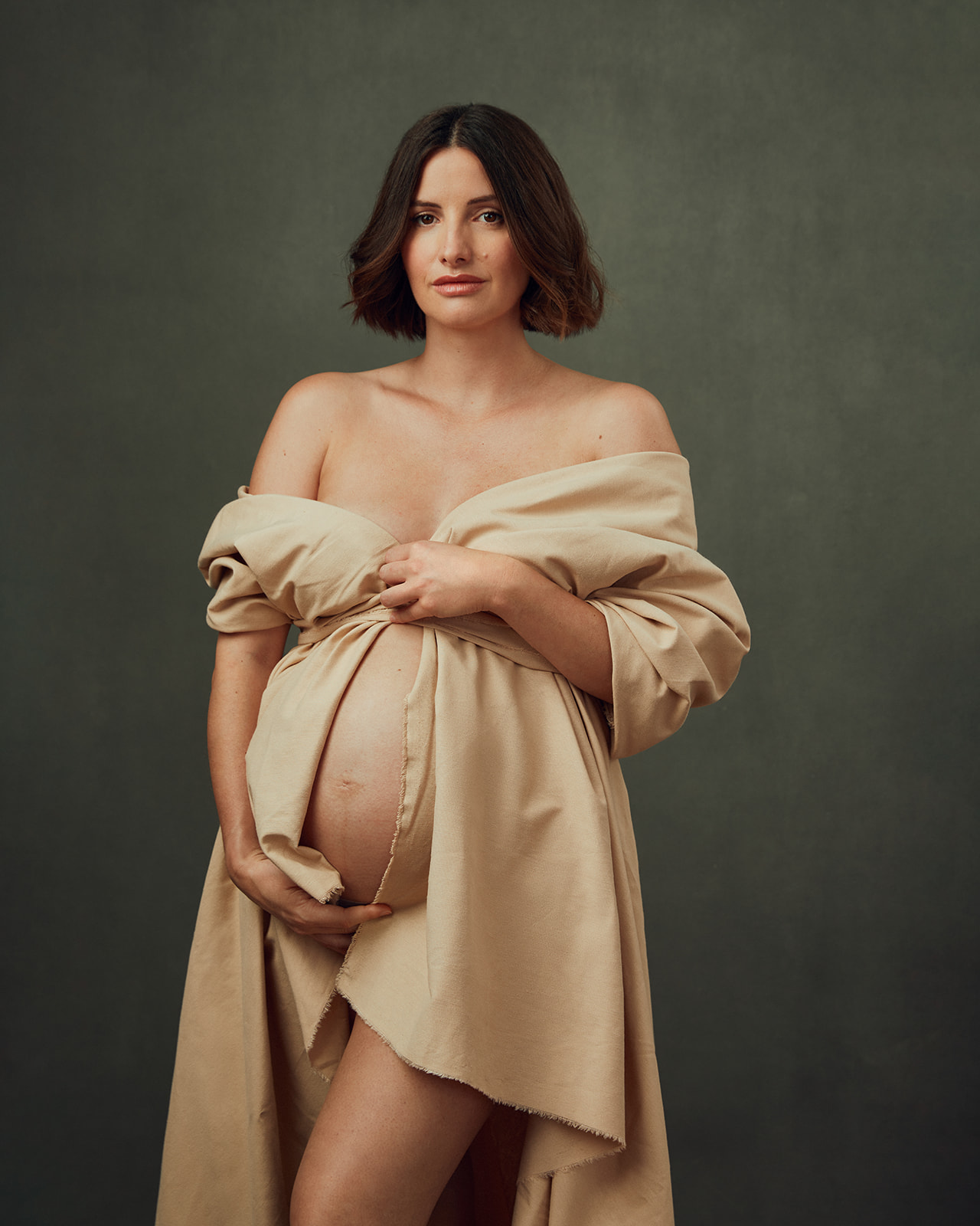 sesion de fotos maternity en pareja en Madrid